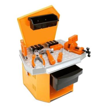 Imagem de Bancada Junior Oficina Infantil C/ Ferramentas - Silmar Brinquedos