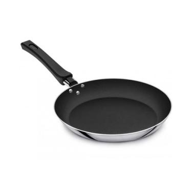 Imagem de Frigideira Panquequeira 20 cm Antiaderente Cabo Baquelite Alumínio ABC