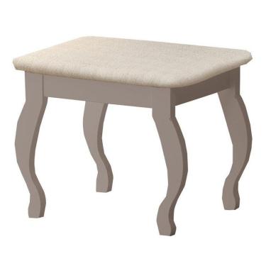 Imagem de Banqueta Com Almofada Para Penteadeira Mani - Luapa Móveis