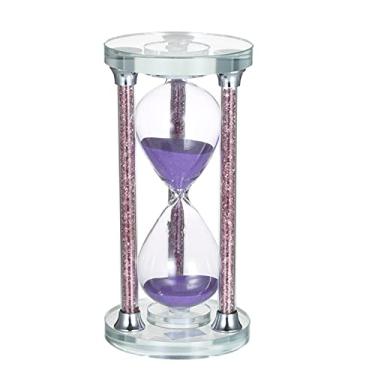 Imagem de Temporizador de Areia 30 Minutos Ampulheta para Cozinha Escritório Jogo Decoração Mesa Presente Interessante