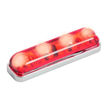 Imagem de Luz Marcadora Grand General 77143 (Pequeno Retângulo Vermelho/Vermelho 4 LED), 1 pacote