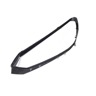 Imagem de Esquerda/direita Compatível com vw touareg 2011-2014 capa do farol dianteiro do carro capa da lâmpada farol lente de vidro escudo capa da lente peças de automóvel kit corpo(Only Left side)