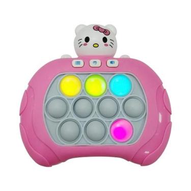 Imagem de Brinquedo Eletrônico Antiestresse Kuromi Quick Push Pop up Fidget Bubb