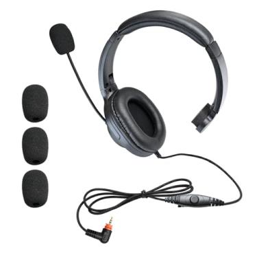 Imagem de stdgove Fone de ouvido de trabalho de construção com cancelamento de ruído com microfone boom para Motorola sl300 sl7550 tlk100 sl7580e sl7590e sl3500e sl1k sl1m (orelha única