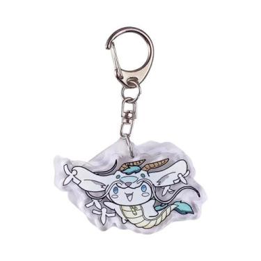 Imagem de Chaveiro Acrílico Fofo Miyazaki Sanrio, Charme Para Bolsa, Pingente Pa