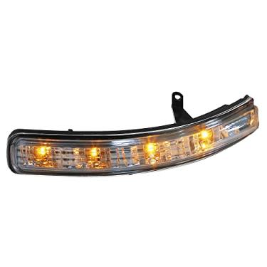 Imagem de X AUTOHAUX Luz de seta espelhada frontal direita LED para carro BB5Z-13B374-A para Ford Explorer 2011-2019