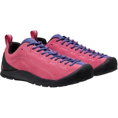 Imagem de KEEN Abordagem feminina de couro de camurça jaspe, Rosa limonada/azul skipper, 35