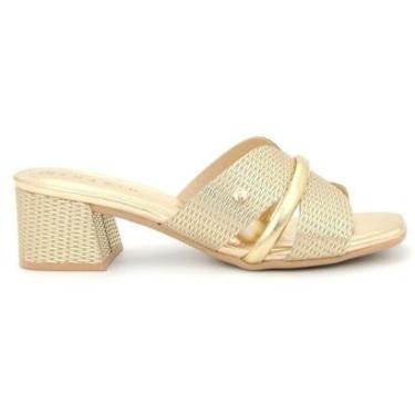 Imagem de Tamanco Ramarim 2430202 Salto Baixo Confortavel Feminino-Feminino