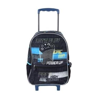 Imagem de Mochilete Infantil Pack Me High Score Preta - 998U01-Masculino
