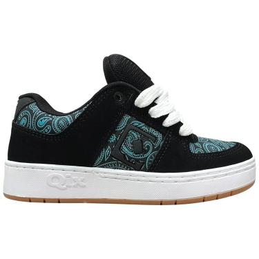 Imagem de Tênis Qix 90s OG Quickstrike Tribal Paisley Preto Azul Raro-Masculino