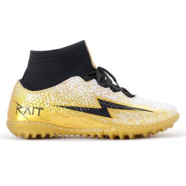 Imagem de Chuteira Society Sintética Infantil Cano Alto Rait-Unissex