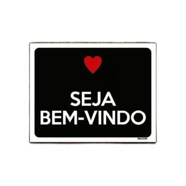 Imagem de Kit 10 Placas Decorativa - Seja Bem Vindo