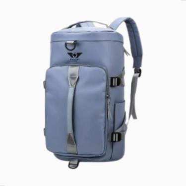 Imagem de Mochila Bolsa Viagem Academia Transversal Impermeável Treino - - Falco