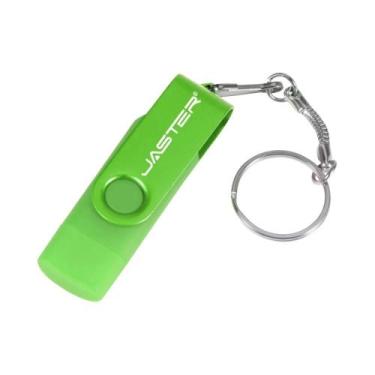 Imagem de Pen Drive Rotativo TYPE-C OTG De 64GB 32GB 16GB Para Telefone Android,