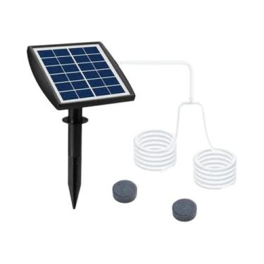 Imagem de Bomba De Oxigênio Solar Com Bateria De 2200mAh, Aerador De Baixo Ruído