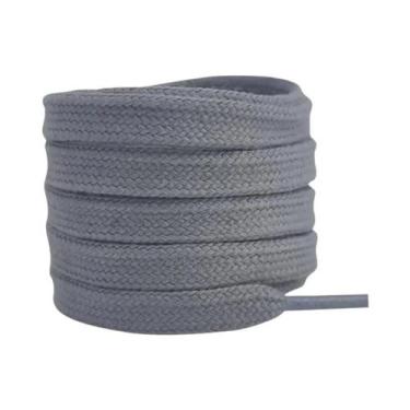 Imagem de Cadarços De Algodão Planos Unissex Para Tênis De Cano Alto AF1 AJ1, Ca