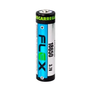 Imagem de Bateria Recarregável Flex FX-L18650 Lithium 3,7 V 3800 mAh - AC3085