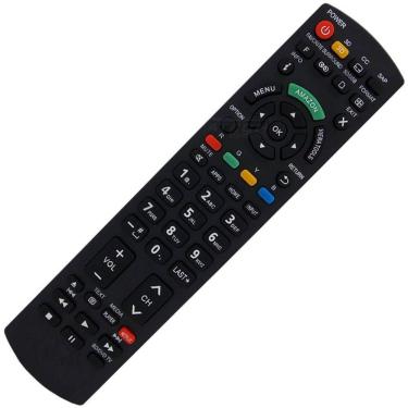 Imagem de Controle Remoto Para Smart TV Panasonic Lcd Led Teclas Amazon Netflix