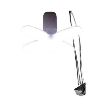 Imagem de Lâmpada LED Em Forma De Folha Com 4 Pontas 28W E27, Luz Pendente AC 85