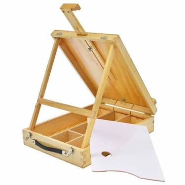 Imagem de Estojo Cavalete para Pintura Natural Souza