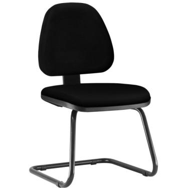 Imagem de Cadeira Para Escritório Sky L02 Fixa Crepe Preto