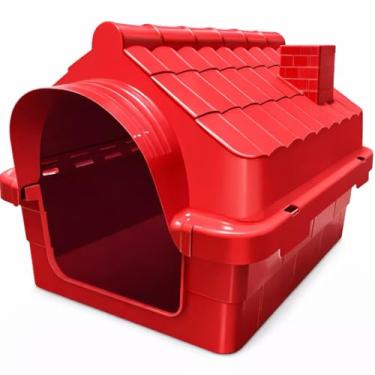 Imagem de Casinha para Cachorro Filhote e Gato Pequeno N1, Casa Pet com Proteção Raios UV, Desmontável