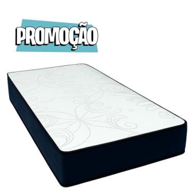 Imagem de Colchão de Espuma Solteiro D28 Firme e Confortável 188x88 Anatômico e 