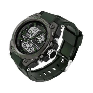 Imagem de Relógio Esportivo Masculino À Prova D'água, Relógio De Pulso Militar D