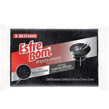 Imagem de Esponja Limpeza Pesada ALTA Abrasividade 1 Unidade Esfrebom