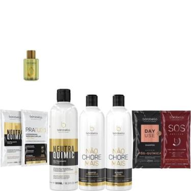 Imagem de Borabella NeutraQuimic 500ml + Não Chore 350ml Argan Saches