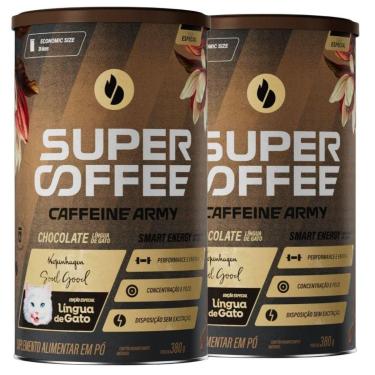 Imagem de Kit 2x SuperCoffee 3.0 Lingua de Gato 380g - Caffeine Army-Unissex
