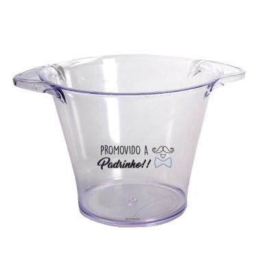 Imagem de Balde De Gelo Personalizado Para Padrinho