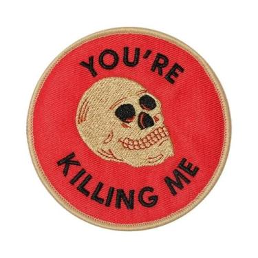 Imagem de Patch Bordado Engraçado De Desenho Animado, Termocolante Ou Para Costu