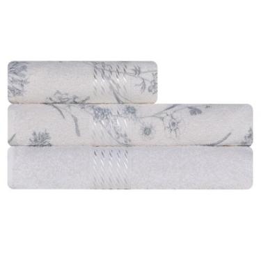 Imagem de Kit Toalha 3 Peças Banho + Rosto 100% Algodão Felpudo Prisma Dohler - 