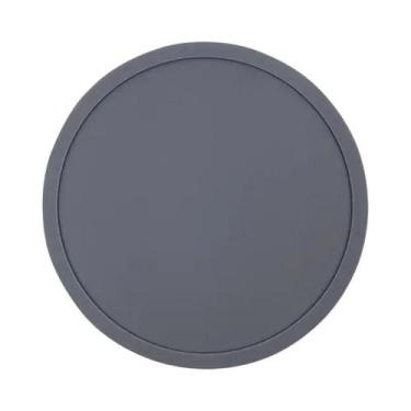 Imagem de Conjunto De Porta-Copos De Silicone Preto Antiderrapante, Resistente A