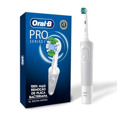 Imagem de Oral-B Escova de Dente Elétrica PRO Series 1, 1 Unidade, Inclui Carregador 110V