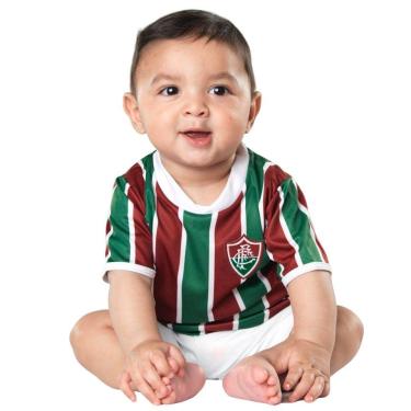 Imagem de Conjunto Infantil Uniforme Fluminense Dry - Torcida Baby