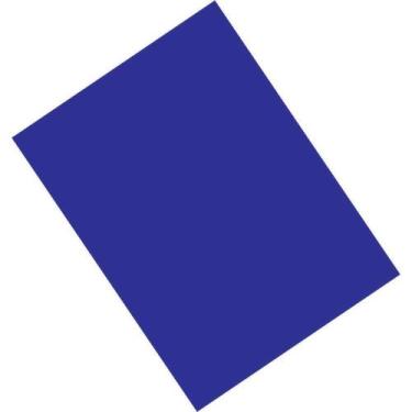 Imagem de Papel Camurça 40X60CM Azul Escuro Pacote com 25 Folhas - VMP