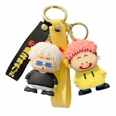 Imagem de Chaveiro Chaveiro Jujutsu Kaisen Satoru Gojo, Yuji Itadori