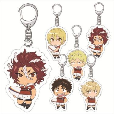 Imagem de Chaveiro de acrílico ALL OUT!! Gion Kenji, Ishikawa Sumiaki