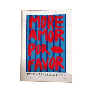 Imagem de Pôster De Arte De Parede Com Citação De Amor E Bondade Para Decoração 