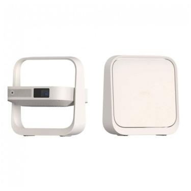 Imagem de Projetor portátil XGIMI Elfin Flip Plus 1080p 500 lúmens ISO Google TV Netflix licenciada base ajustável compacto 110V