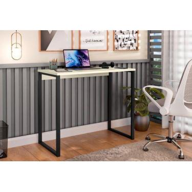 Imagem de Escrivaninha Industrial Mesa Estudo Aparador Escritório Home Office Pé
