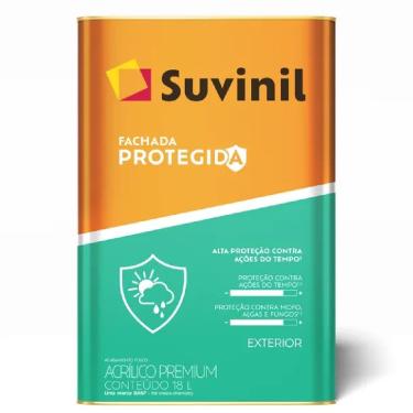 Imagem de Tinta Acrílica 18 Litros Fachada Protegida Gelo - 520842576 - SUVINIL