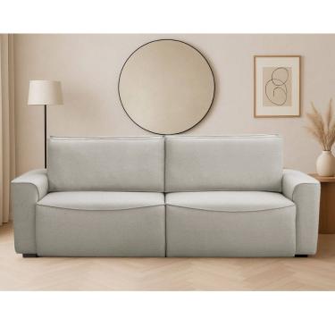 Imagem de Sofa 4 Lugares Retratil Reclinavel 280cm Linho Nobile Ferguile
