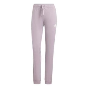 Imagem de Calça Primegreen Essentials Warm-Up Slim Tapered 3-Stripes Adidas Feminina-Feminino