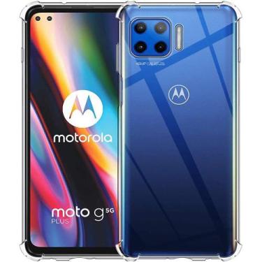 Imagem de Capa Capinha Case Anti Impacto Para Celular Moto G 5G Plus - URM,  Tra
