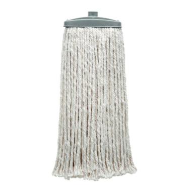 Imagem de Refil Mini Mop Algodão Pavio Branco 300g para Limpeza de Pequenas Áreas com Alta Absorção em Algodão Branco