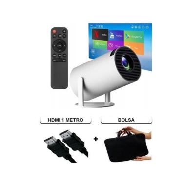 Imagem de Projetor Portátil Smart Android Mini HD Celular Pc WiFi Bolsa Ios Andr