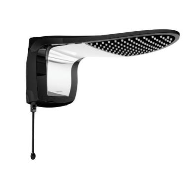 Imagem de Chuveiro Elétrico 6800w Acqua Wave Ultra Preto e Cromado - Lorenzetti